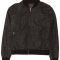 Superdry Womens Tracksuit Top Jacket UK 14 Medium Black Camouflage