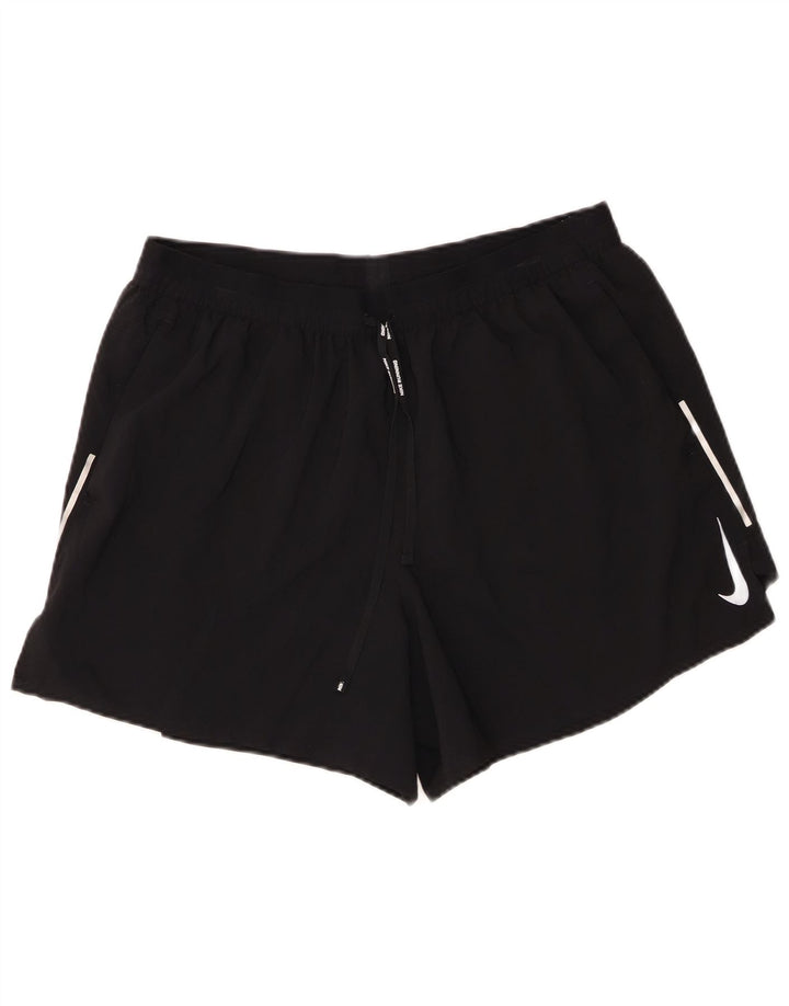 Nike Womens Dri Fit Sport Shorts 2XL Black Polyester