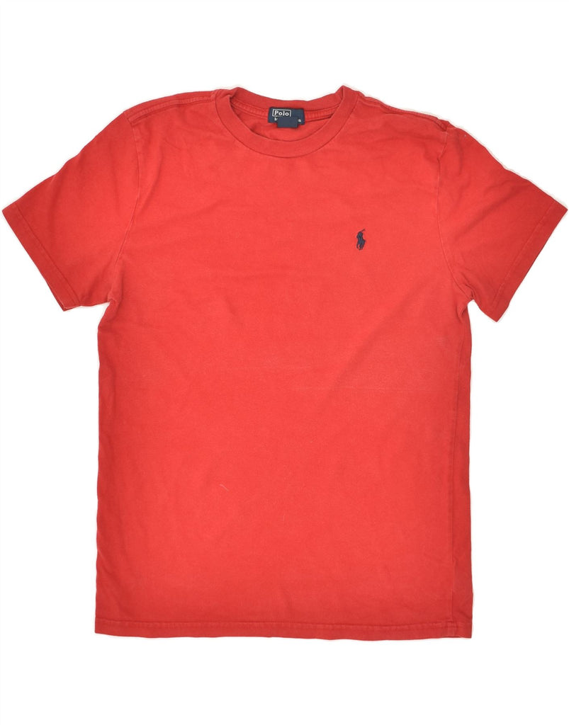 POLO RALPH LAUREN Boys T-Shirt Top 14-15 Years Large  Red Cotton | Vintage Polo Ralph Lauren | Thrift | Second-Hand Polo Ralph Lauren | Used Clothing | Messina Hembry 