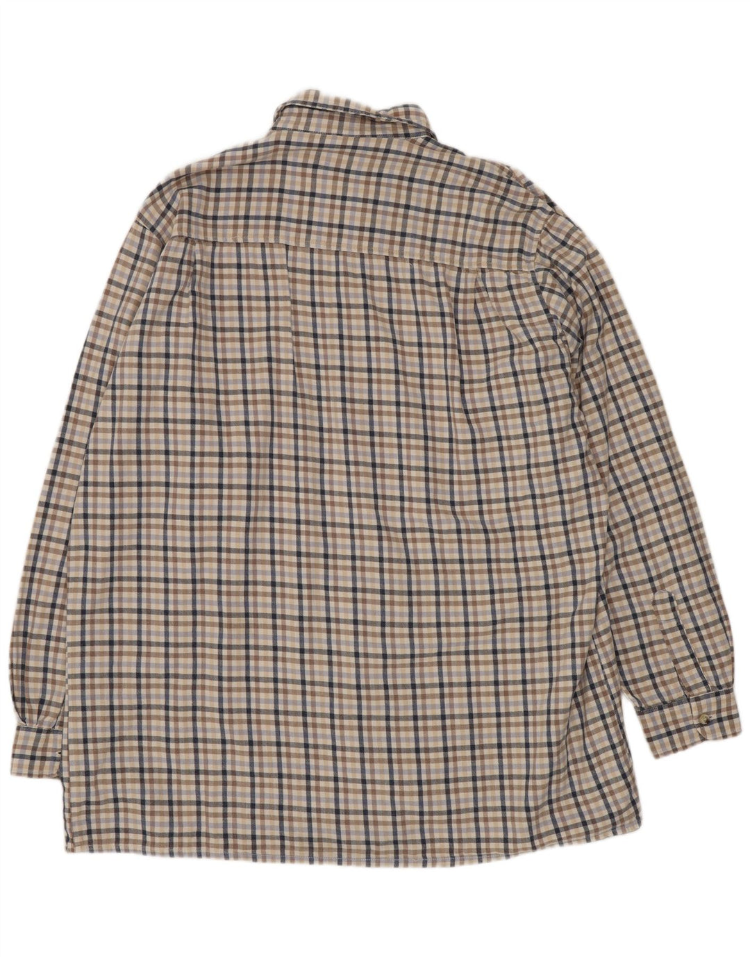 Champion Mens Flannel Shirt XL Multicoloured Gingham Cotton