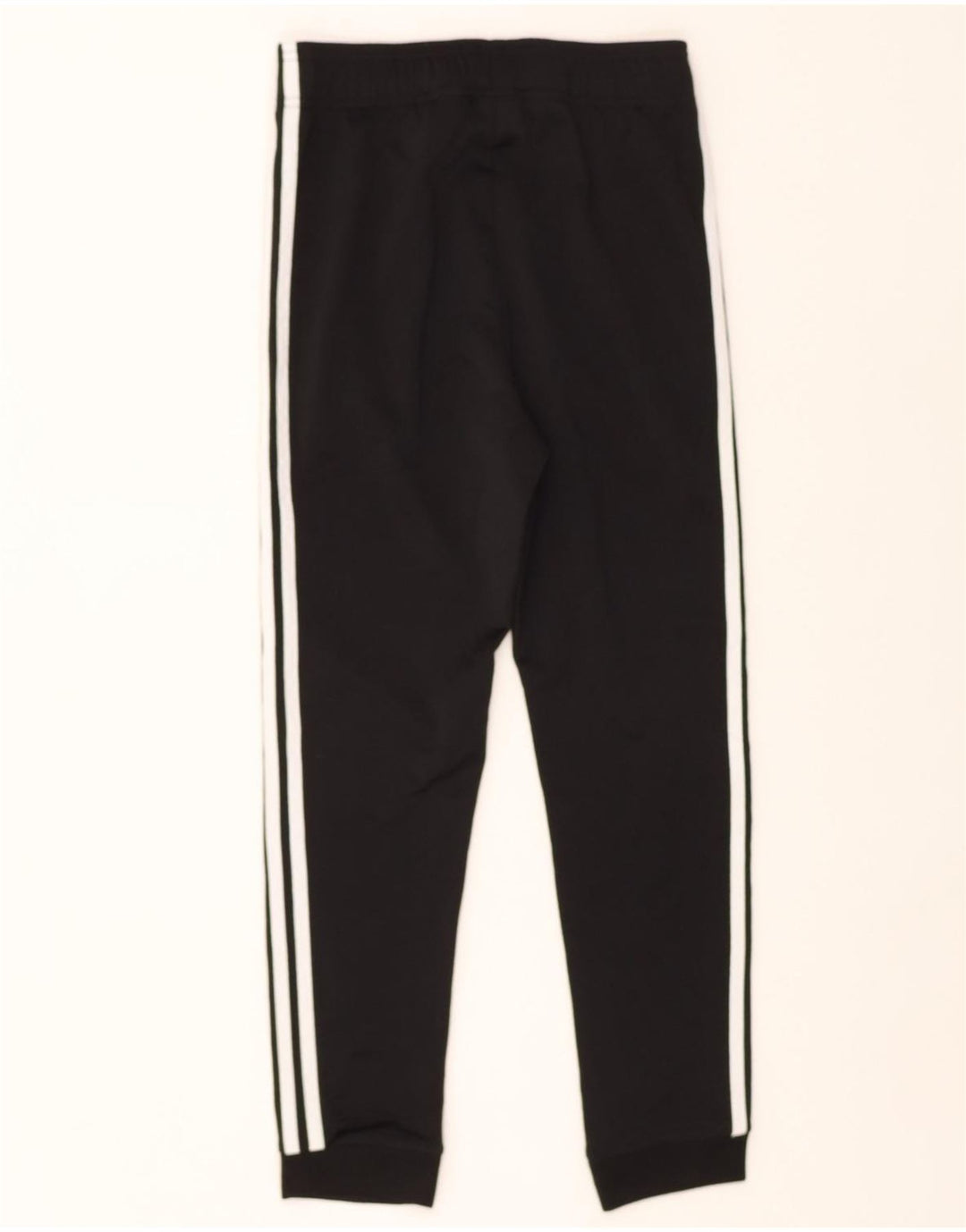 ADIDAS Boys Tracksuit Trousers Joggers 11-12 Years Black Polyester Vintage Adidas and Second-Hand Adidas from Messina Hembry 
