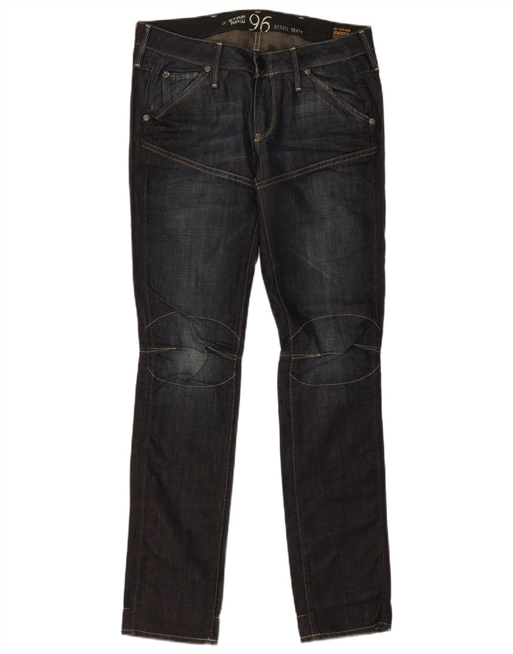 G-Star Womens Slim Jeans  W28 L32 Navy Blue Cotton