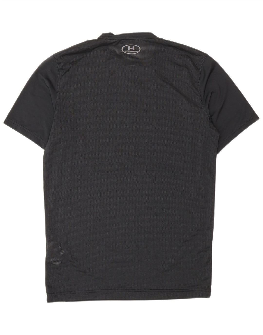 UNDER ARMOUR Mens Heat Gear T-Shirt Top Medium Black Polyester