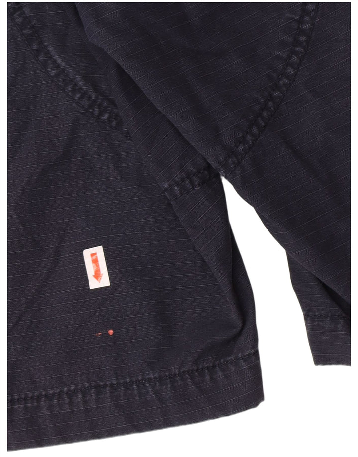 Ralph Lauren Mens Cargo Shorts W32 Medium  Navy Blue Cotton