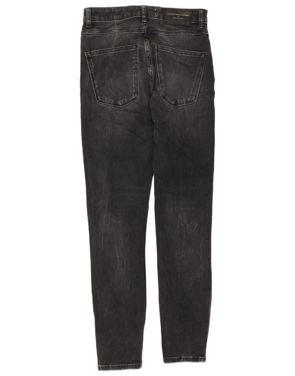 Zara Womens High Waist Skinny Jeans EU 36 XS W26 L28 Grey