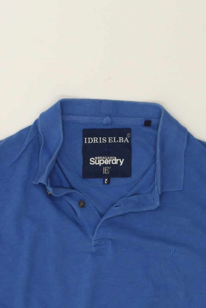 SUPERDRY Mens Polo Shirt XL Blue | Vintage Superdry | Thrift | Second-Hand Superdry | Used Clothing | Messina Hembry 