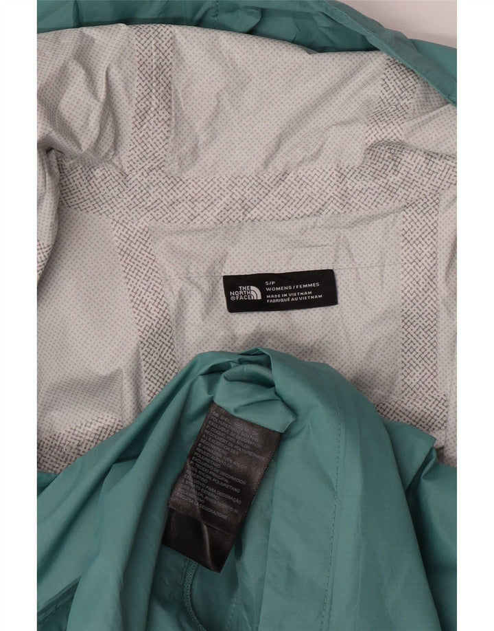 The North Face Womens Windbreaker Jacket UK 10 Small Turquoise Nylon