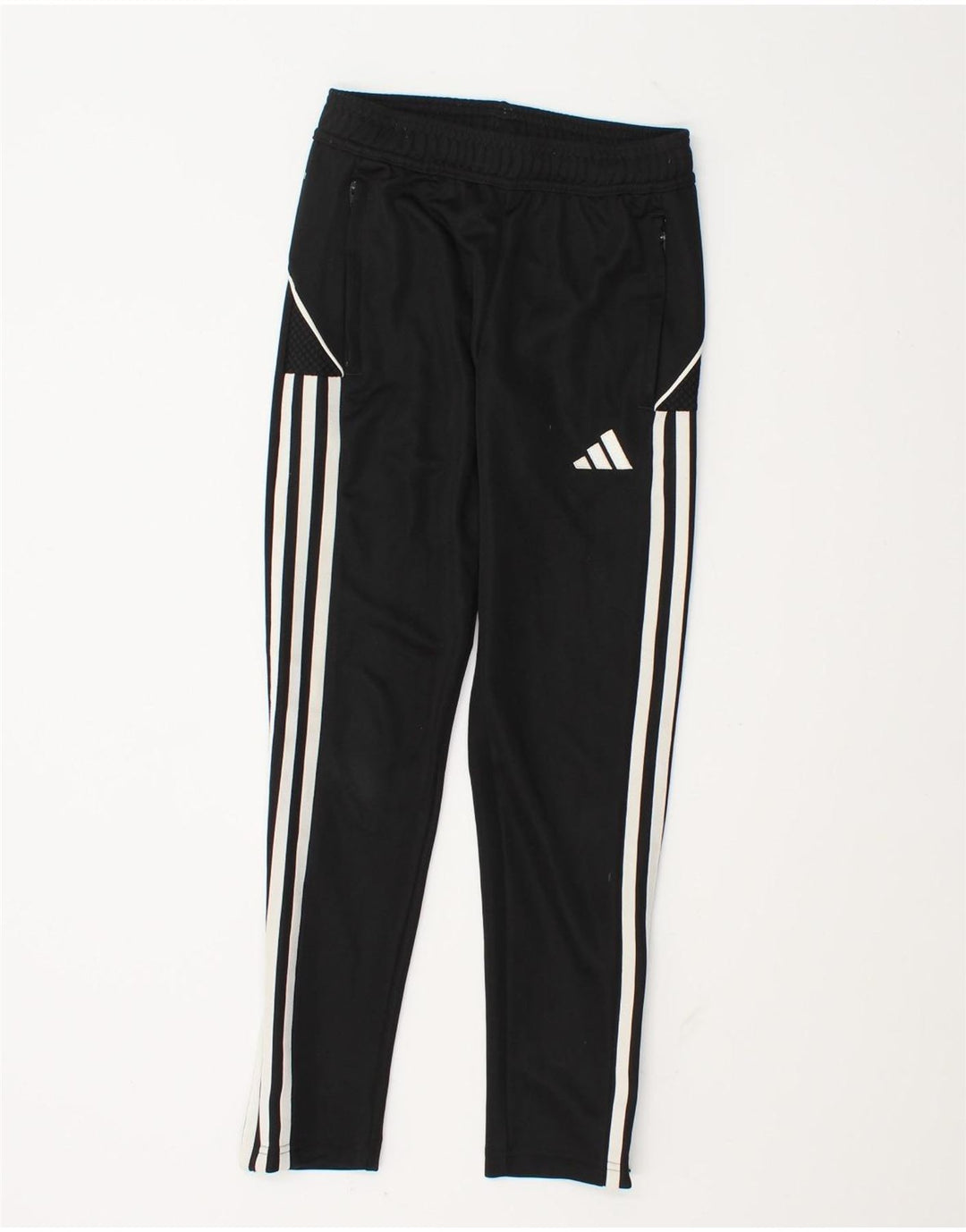 Adidas Boys Aeroready Tracksuit Trousers 9-10 Years  Black Polyester