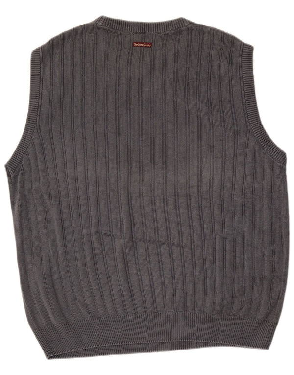 Marlboro Classics Mens Vest Tank Top XL Grey Cotton
