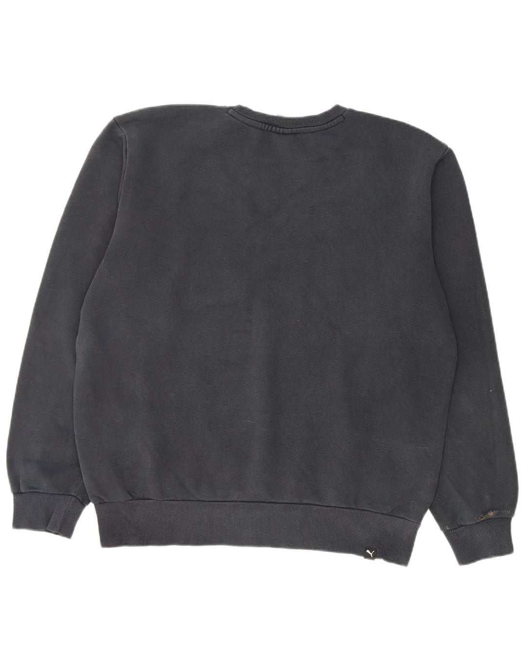 Puma Mens Graphic Sweatshirt Jumper Medium Black Cotton