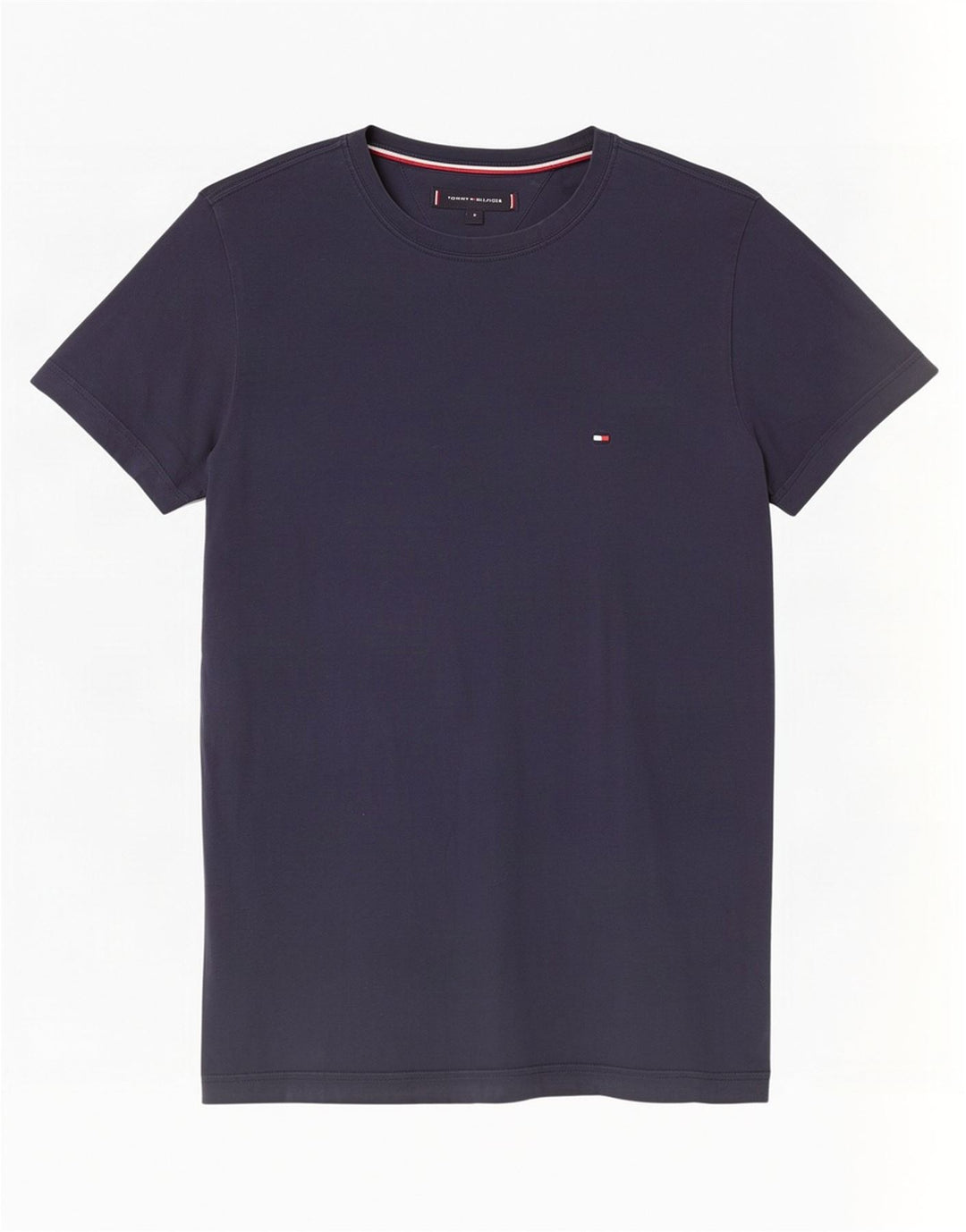 Tommy Hilfiger Mens T-Shirt Top Small Navy Blue Cotton