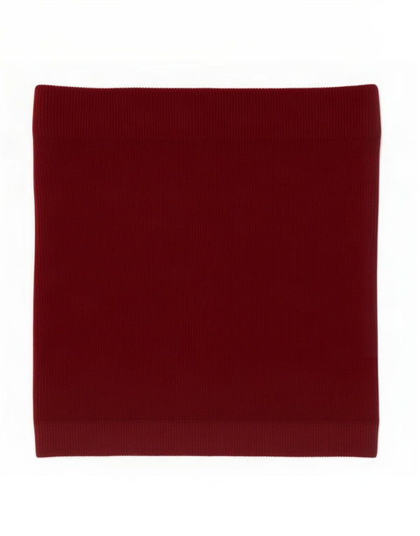 Zara Womens Mini Skirt Small W26 Burgundy Nylon