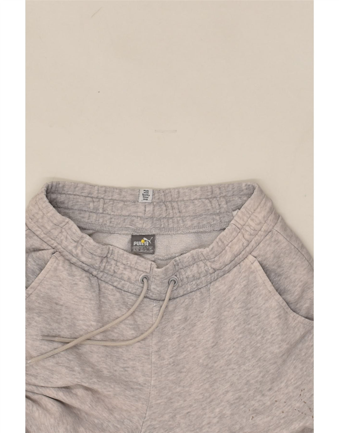 PUMA Boys Tracksuit Trousers Joggers 13-14 Years Grey | Vintage Puma | Thrift | Second-Hand Puma | Used Clothing | Messina Hembry 