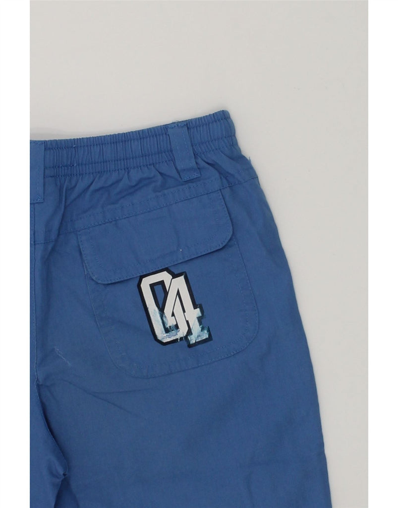 NIKE Boys Bermuda Shorts 5-6 Years W22 Blue Polyester | Vintage Nike | Thrift | Second-Hand Nike | Used Clothing | Messina Hembry 