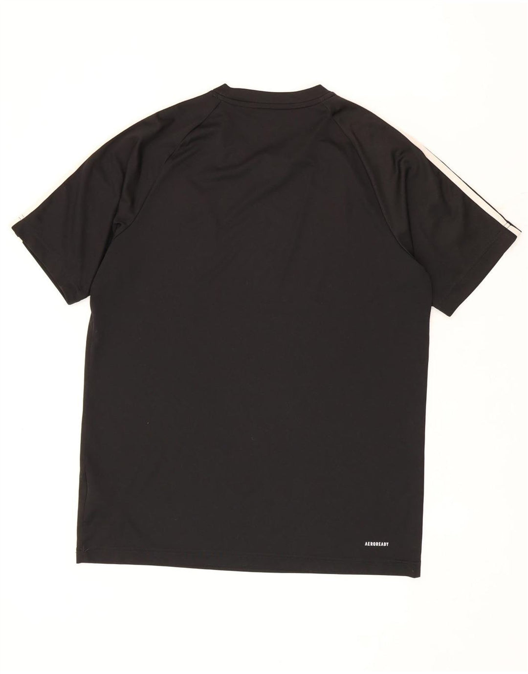 Adidas Mens Aeroready T-Shirt Top Medium Black Polyester