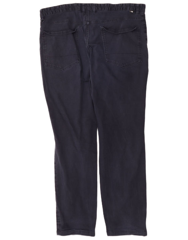 The North Face Mens Slim Cargo Trousers W40 L32 Navy Blue Cotton