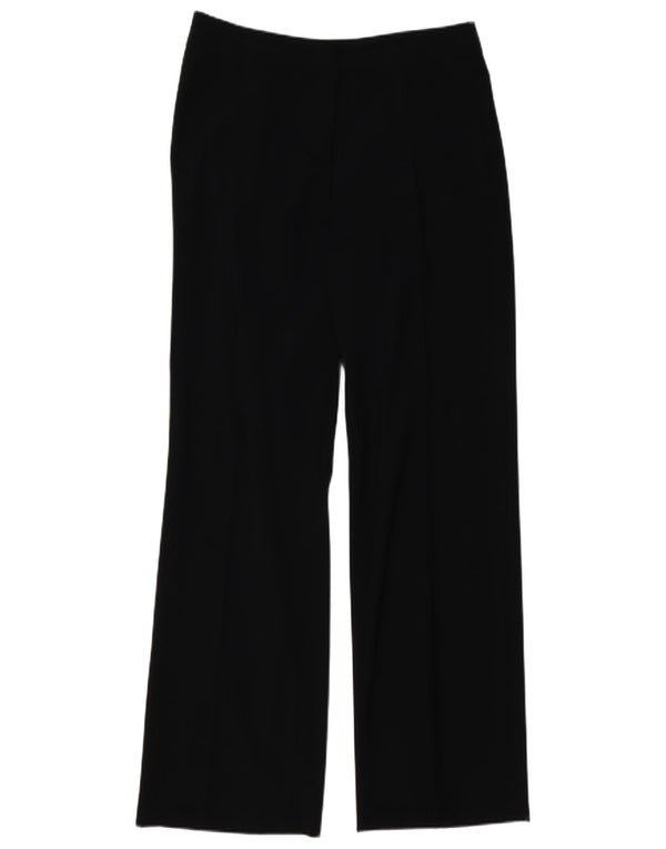 Hugo Boss Womens Loose Fit Casual Trousers UK 14 Large W32 L34 Black