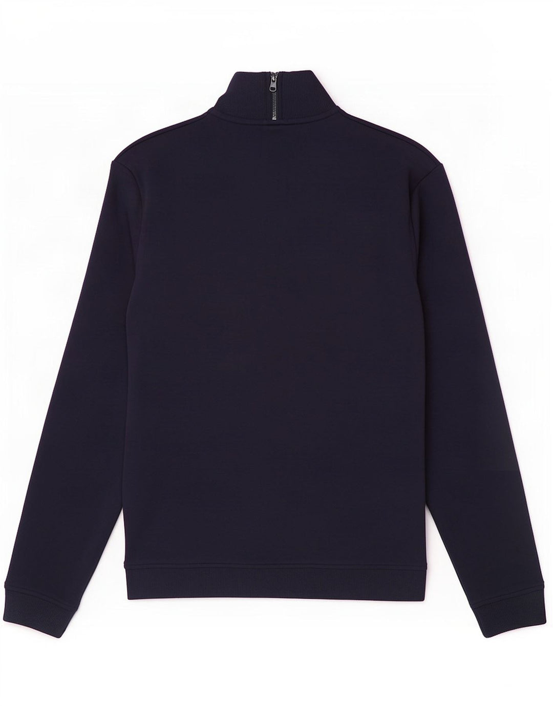 Ted Baker Mens Zip Neck Sweatshirt Jumper Size 3 Medium Navy Blue Cotton