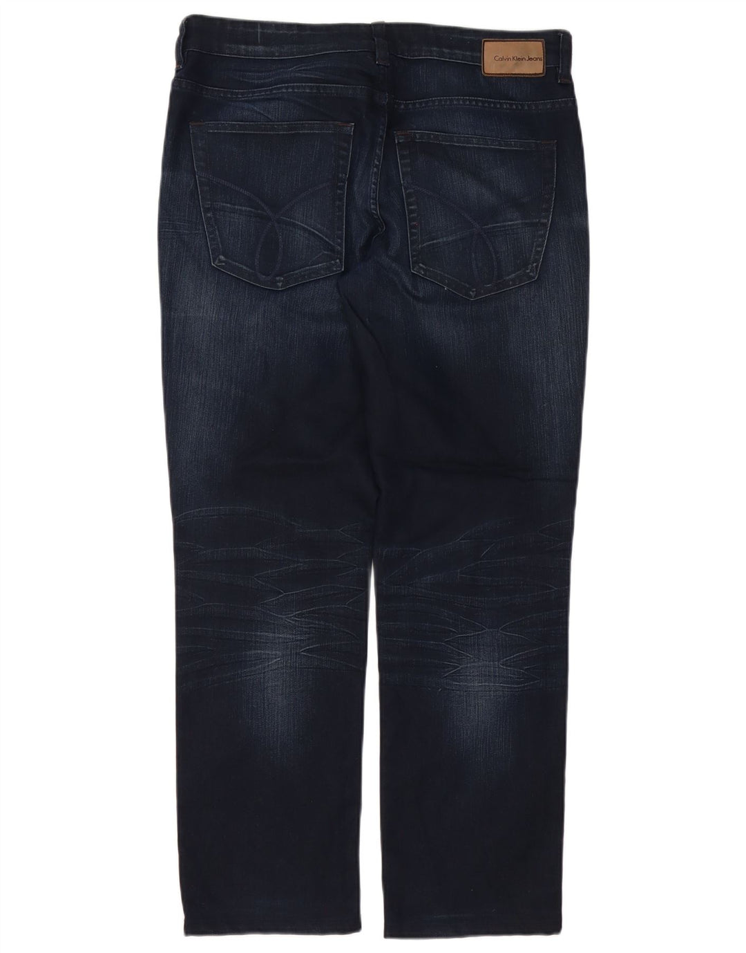 Calvin Klein Mens Regular Slim Jeans W32 L30 Blue