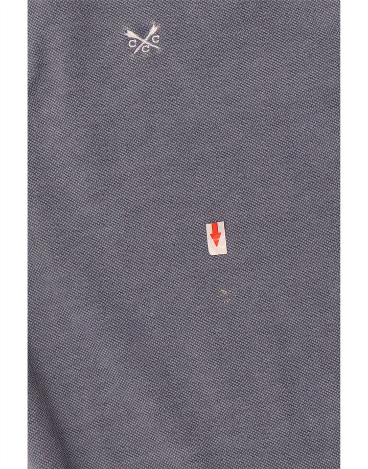 Crew Clothing Womens Zip Neck Sweatshirt Jumper UK 12 Medium Navy Blue