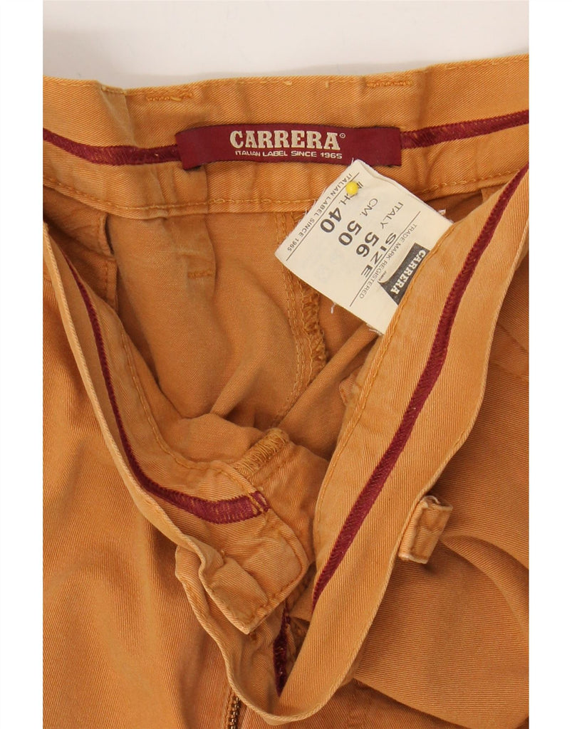 CARRERA Mens Chino Shorts W40 XL Beige Cotton Vintage Carrera and Second-Hand Carrera from Messina Hembry 