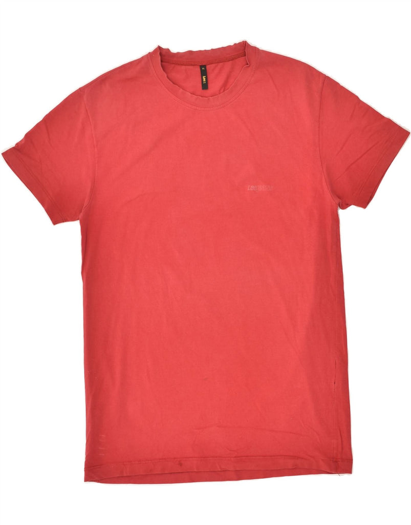 LEE Mens T-Shirt Top XL Red Cotton | Vintage Lee | Thrift | Second-Hand Lee | Used Clothing | Messina Hembry 