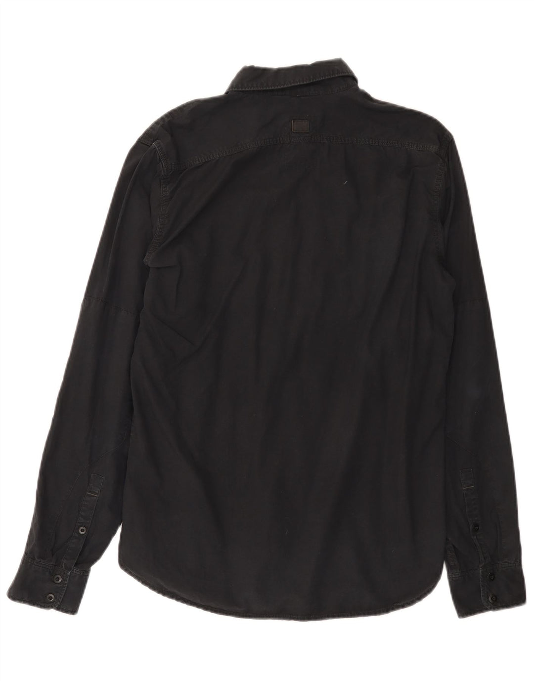 G-Star Mens Shirt Medium Black Cotton