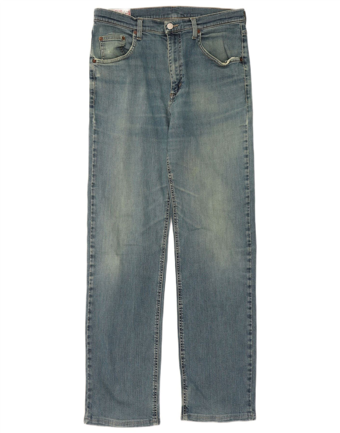 Rifle Womens Straight Jeans W32 L32 Blue