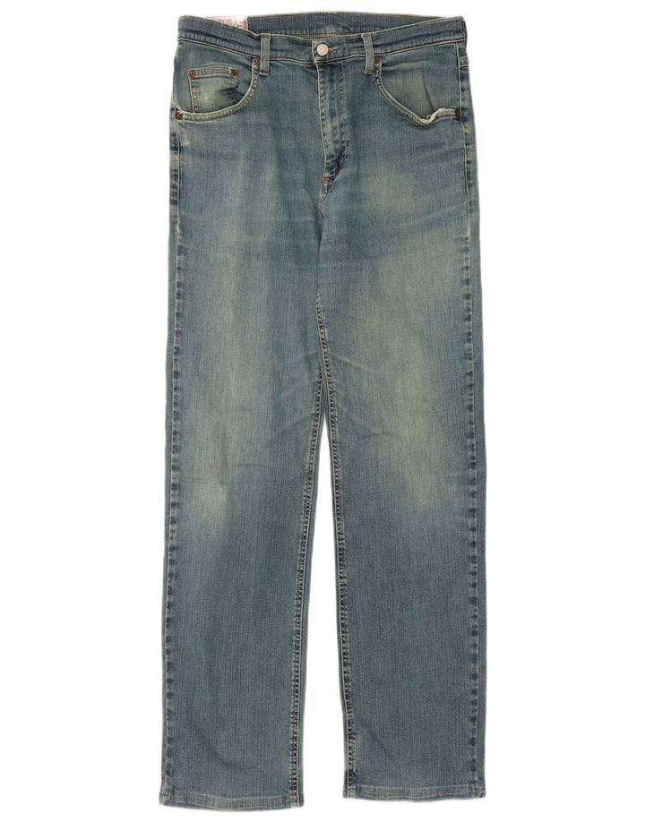 Rifle Womens Straight Jeans W32 L32 Blue