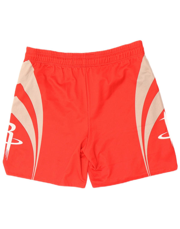 Champion Mens Graphic Sport Shorts Large Red Colourblock Polyester