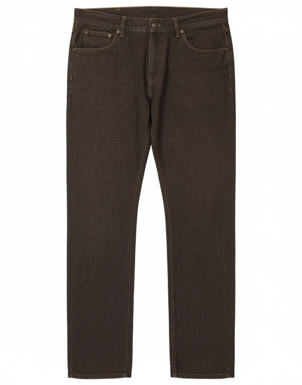 Levi's Mens 504 Straight Jeans W36 L34 Grey