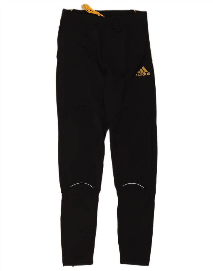 Adidas Mens Tracksuit Trousers XS  Black Polyester