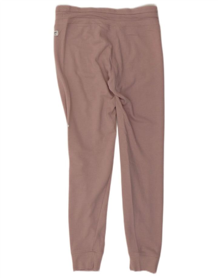 CALVIN KLEIN Womens Oversized Graphic Full Tracksuit UK 10 Small  Pink