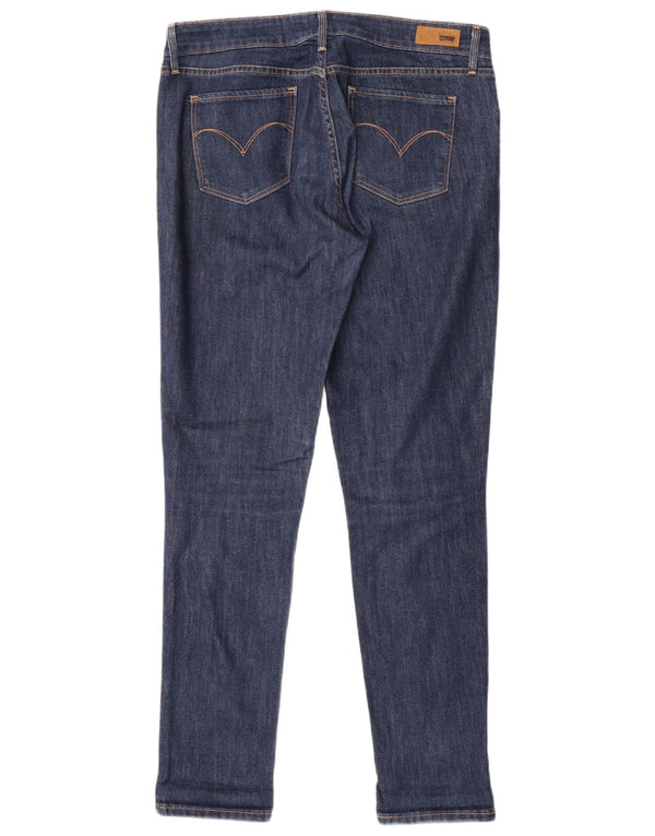 Levi's Womens Demi Curve Skinny Jeans US 10 Large W30 L32 Navy Blue