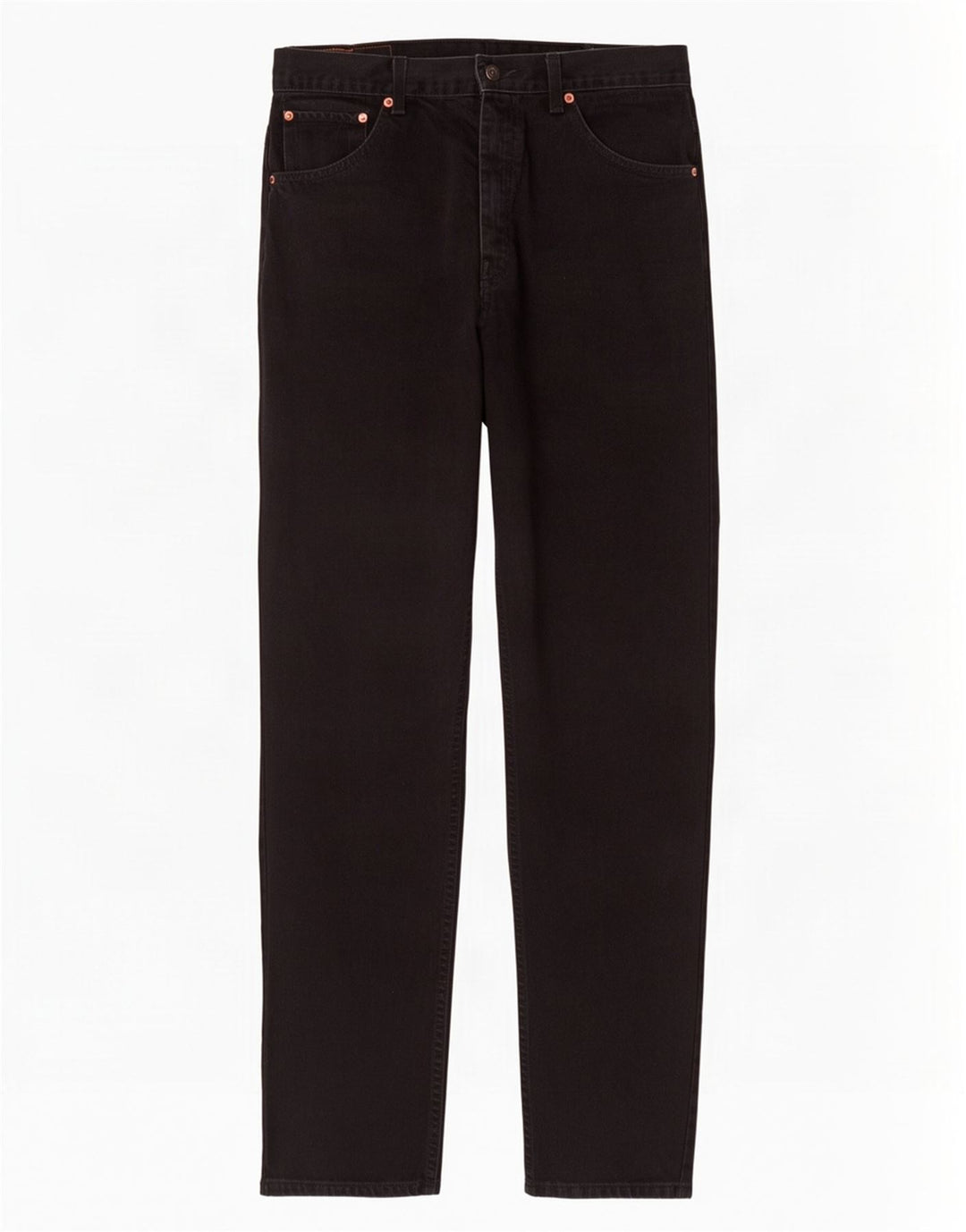 Levi's Mens 521 Tapered Jeans W36 L32 Black Cotton