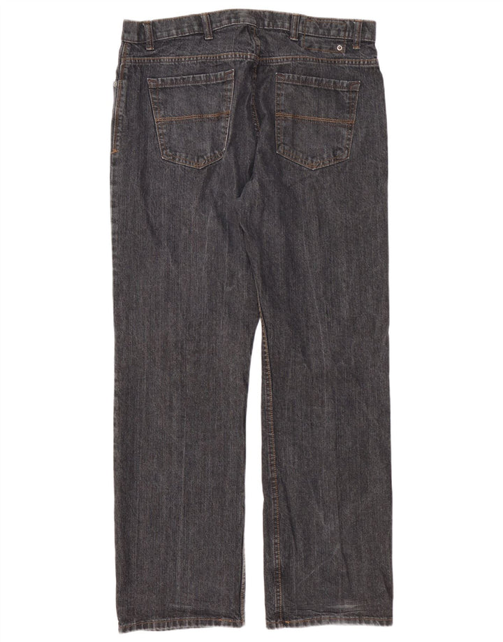 Marks & Spencer Mens Blue Harbour Straight Straight Jeans W38 L31 Grey