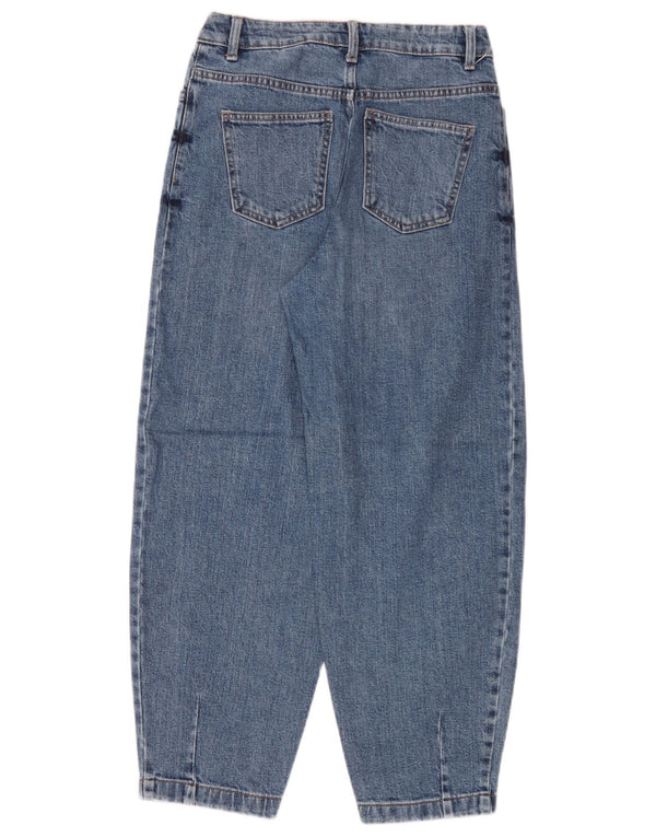 Marks & Spencer Womens Balloon Slim Jeans UK 8 Small W26 L26 Blue Cotton