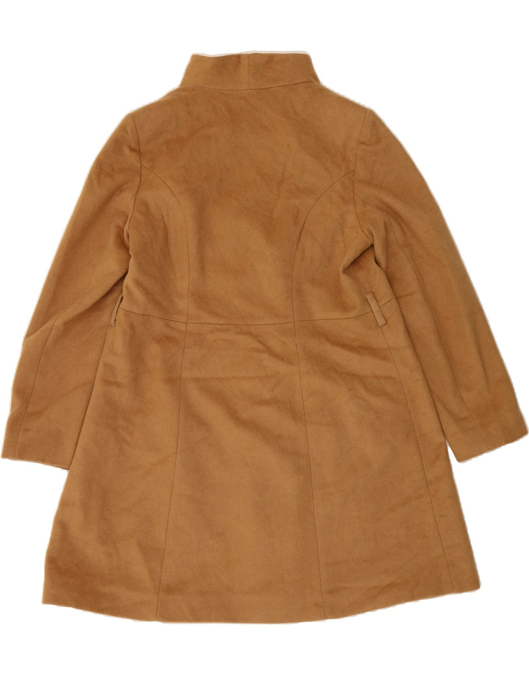 MICHAEL KORS Womens Overcoat UK 18 XL Brown Wool Vintage Michael Kors and Second-Hand Michael Kors from Messina Hembry 