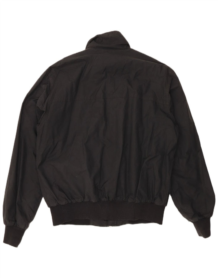 NORTH SAILS Mens Bomber Jacket UK 44 2XL Black Polyamide