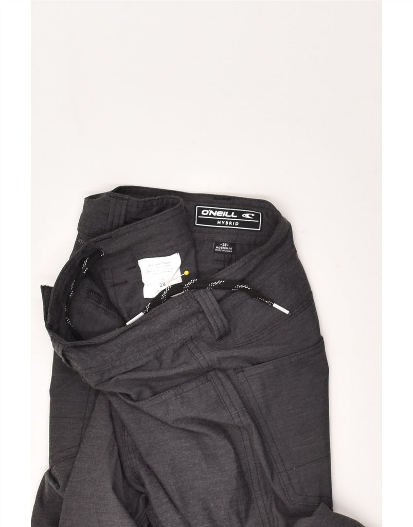 O'NEILL Mens Slim Casual Trousers W28 L31 Grey Polyester | Vintage O'Neill | Thrift | Second-Hand O'Neill | Used Clothing | Messina Hembry 