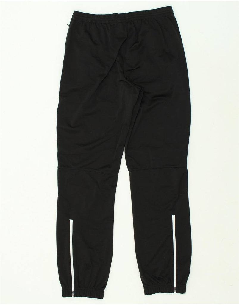 PUMA Womens Tracksuit Trousers Joggers UK 14 Medium Black Polyester | Vintage Puma | Thrift | Second-Hand Puma | Used Clothing | Messina Hembry 