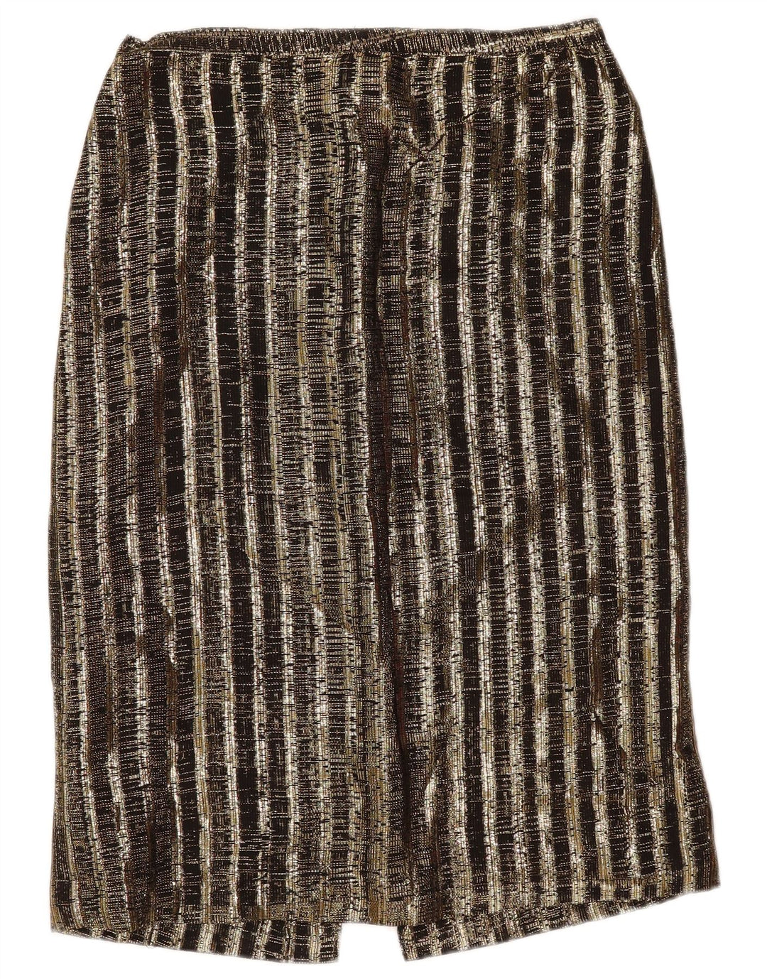 Vintage Womens 2 Piece Skirt Set UK 14 Medium W29  Brown Striped