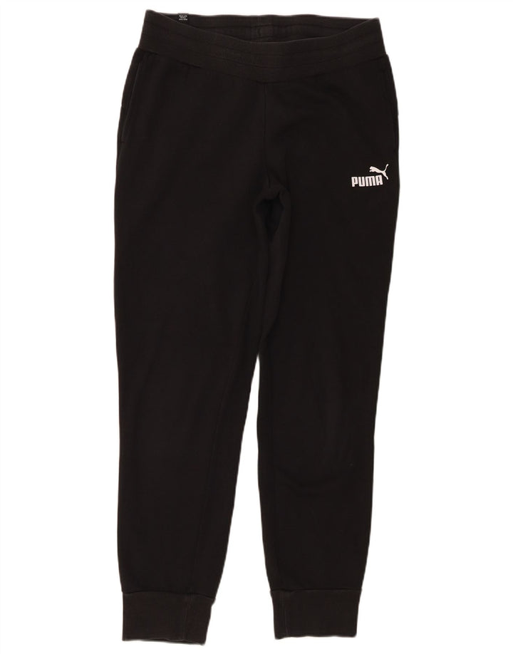 Puma Womens Tracksuit Trousers Joggers UK 10 Small Black
