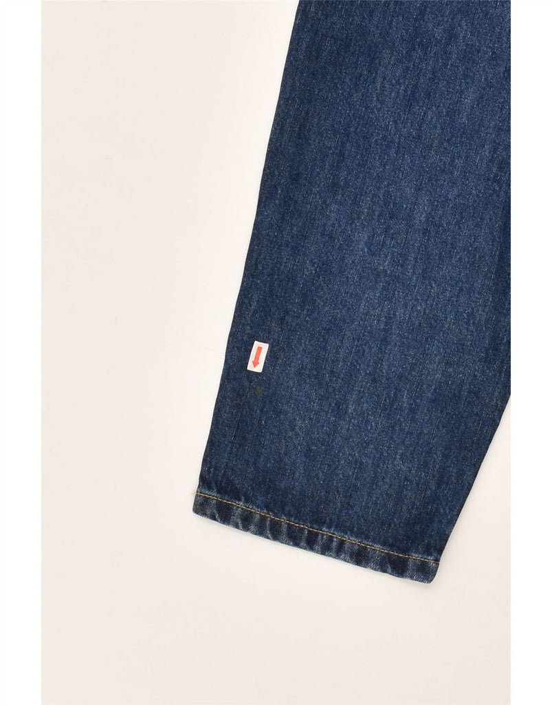 BENETTON Womens Tapered Jeans W26 L27 Blue Cotton | Vintage Benetton | Thrift | Second-Hand Benetton | Used Clothing | Messina Hembry 