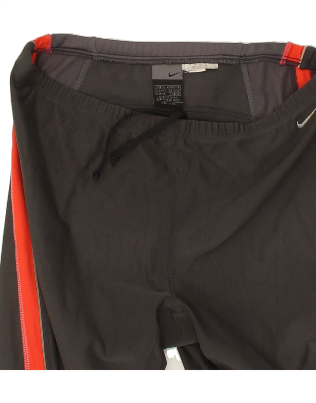NIKE Womens Tracksuit Trousers UK 16/18 Large Grey Colourblock Vintage Nike and Second-Hand Nike from Messina Hembry 