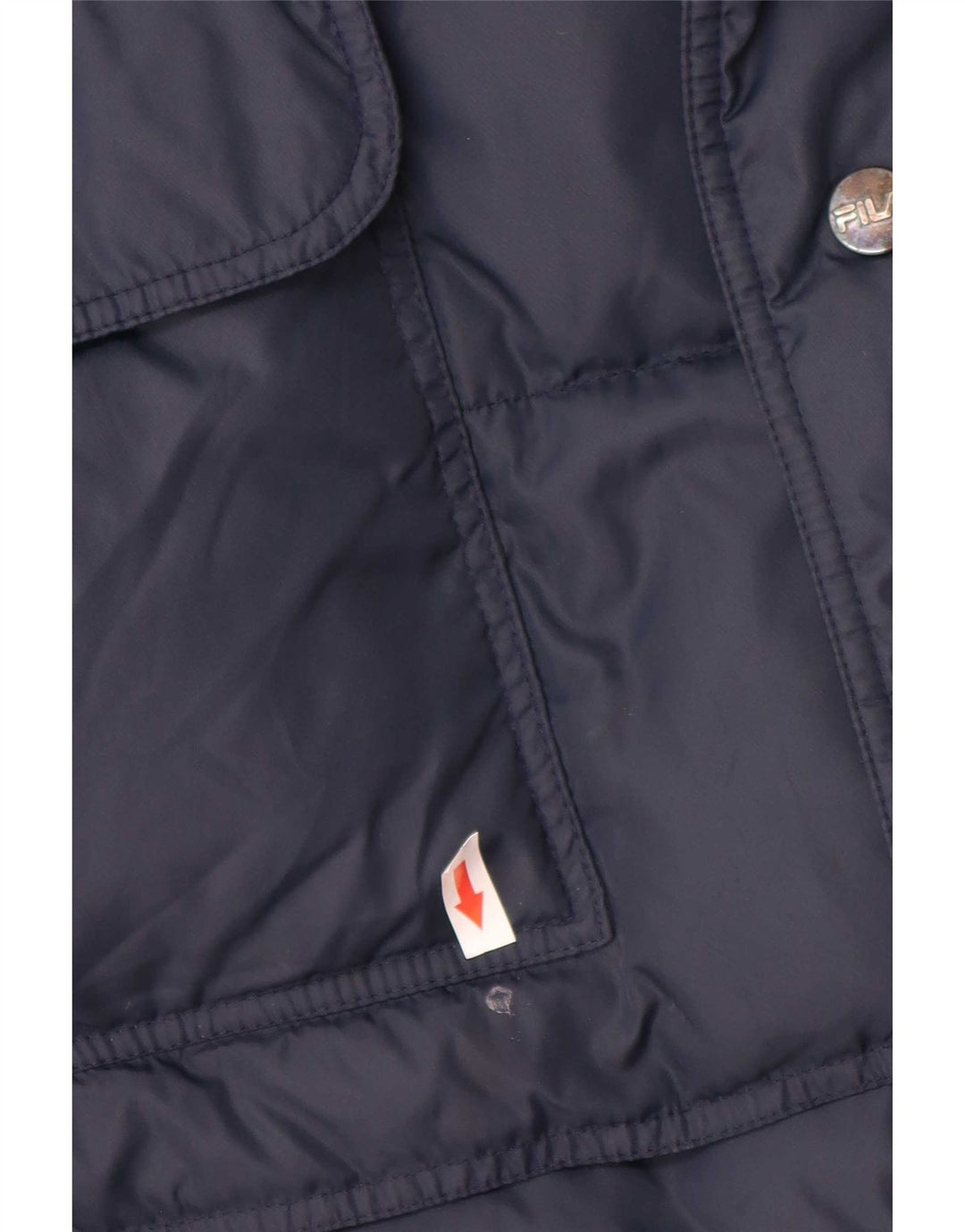 Fila Mens Padded Gilet IT 56 XL Navy Blue Polyamide