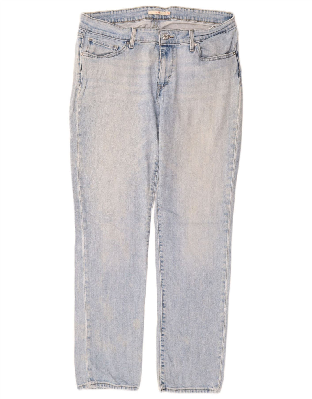 Levi's Womens 712 Slim Jeans W32 L32 Blue Cotton