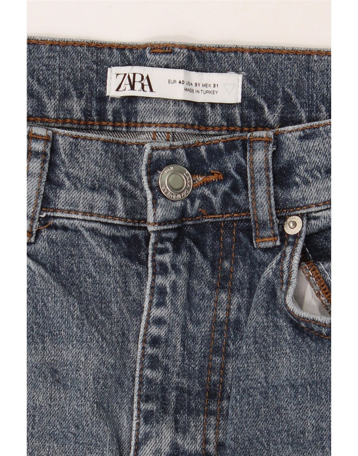 ZARA Womens Straight Jeans EU 40 Medium W31 L32 Blue Cotton Vintage Zara and Second-Hand Zara from Messina Hembry 