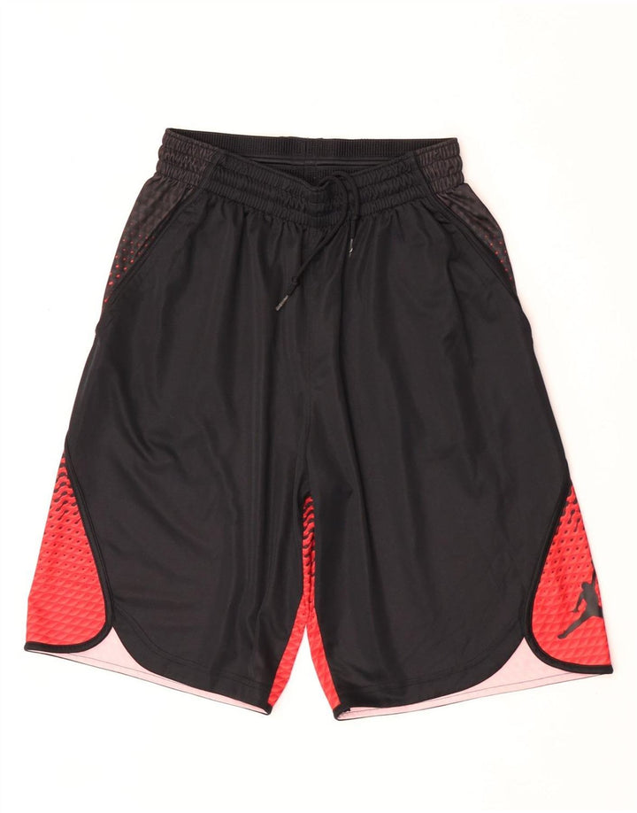 Jordan Mens Dri Fit Sport Shorts Medium Black Colourblock Polyester