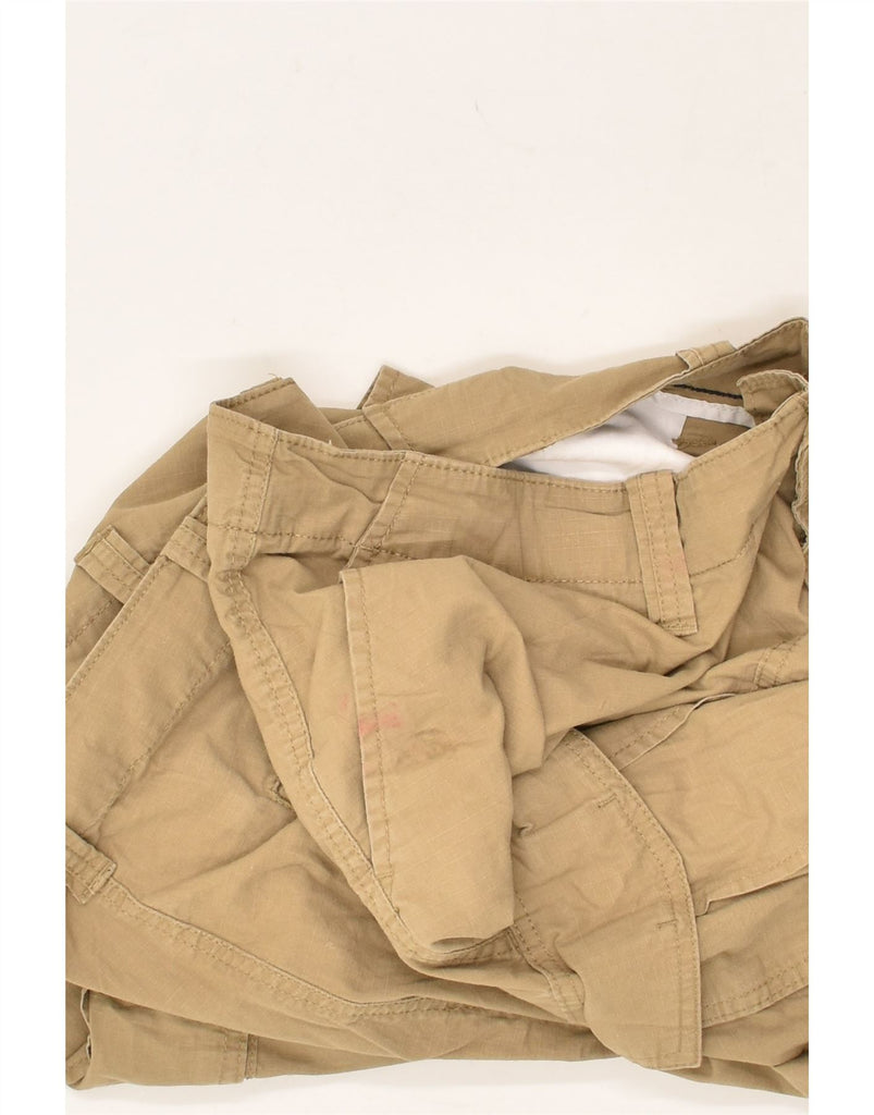 NAUTICA Mens Cargo Shorts W44 2XL Brown Cotton | Vintage Nautica | Thrift | Second-Hand Nautica | Used Clothing | Messina Hembry 